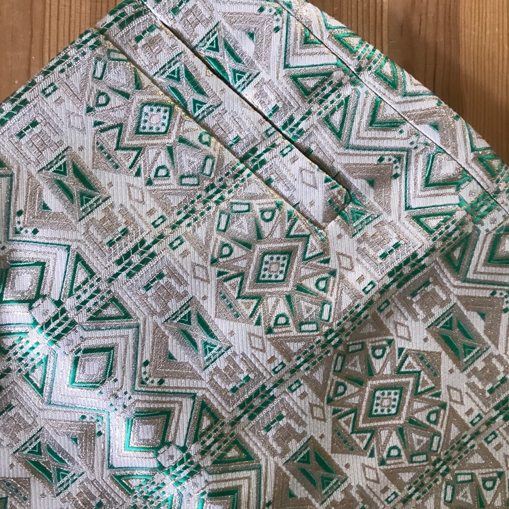 J. Crew Mini skirt embroidered design